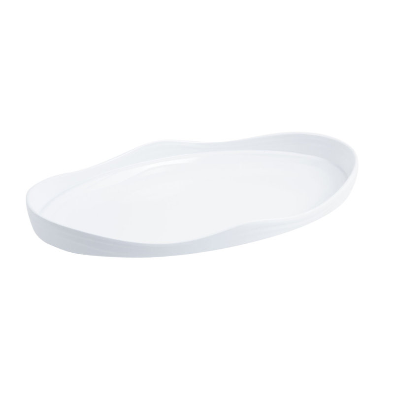 Mélamine Euro 96 oz. Bol de service, Blanc
