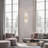 Genesis Glam 2-Light Glossy Bronze Crystal Glass Rod Decor Wall Sconce