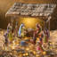 Patience Brewster Nativity Shepherd & Sheep Figures