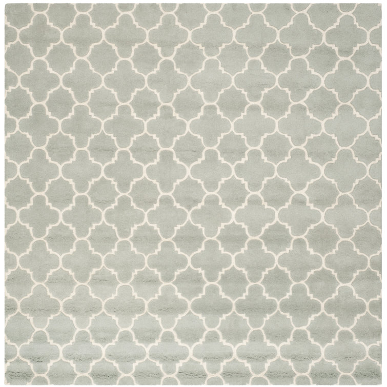 Carolene Hand Tufted Wool Geometric Rug