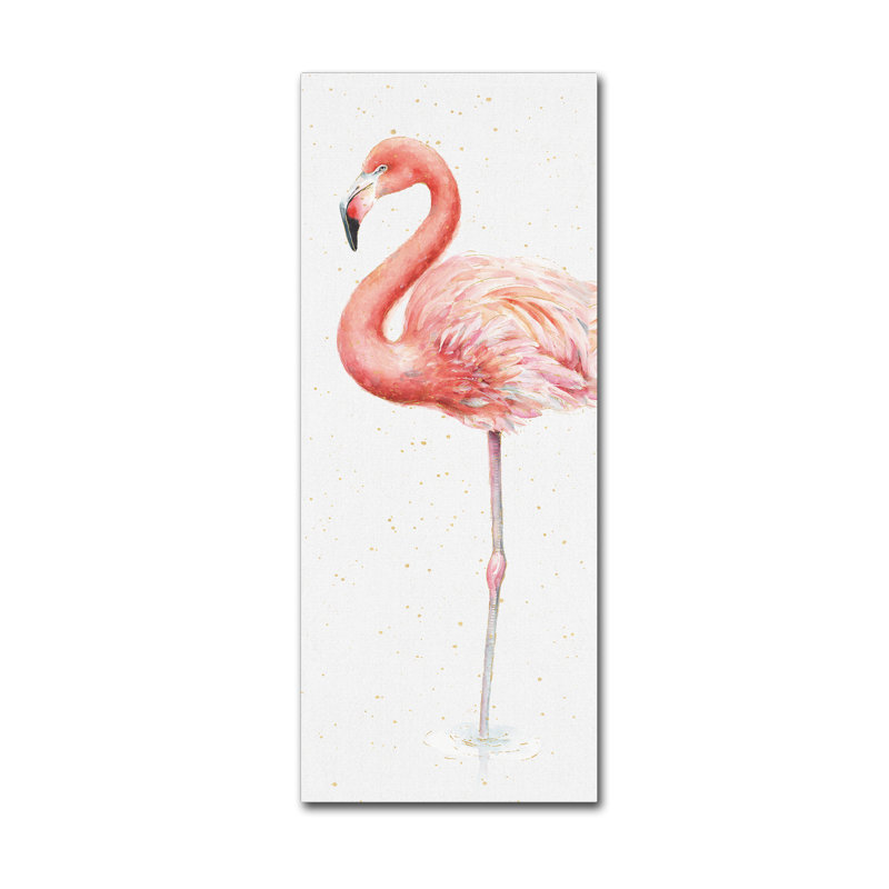 «Grace heureusement rose VII», impression sur toile, H 24 po x l 10 po x P 2 po