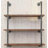 Argenide 3 Piece Industrial Pipe Shelves