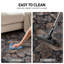 Tapis de sol Botanical Bloom bleu côtier, lavable à la machine, en polyester avec dos antidérapant-1677599135-1677599204