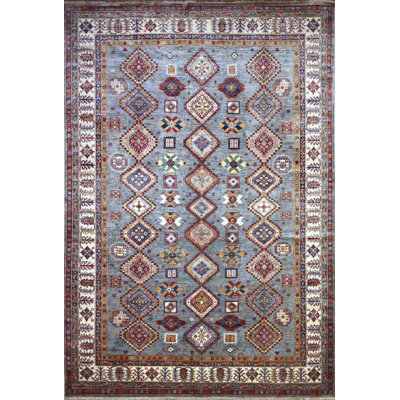 Transitional One-of-a-Kind Rectangle 8'11" X 12'8" Hand Knotted Area Rug