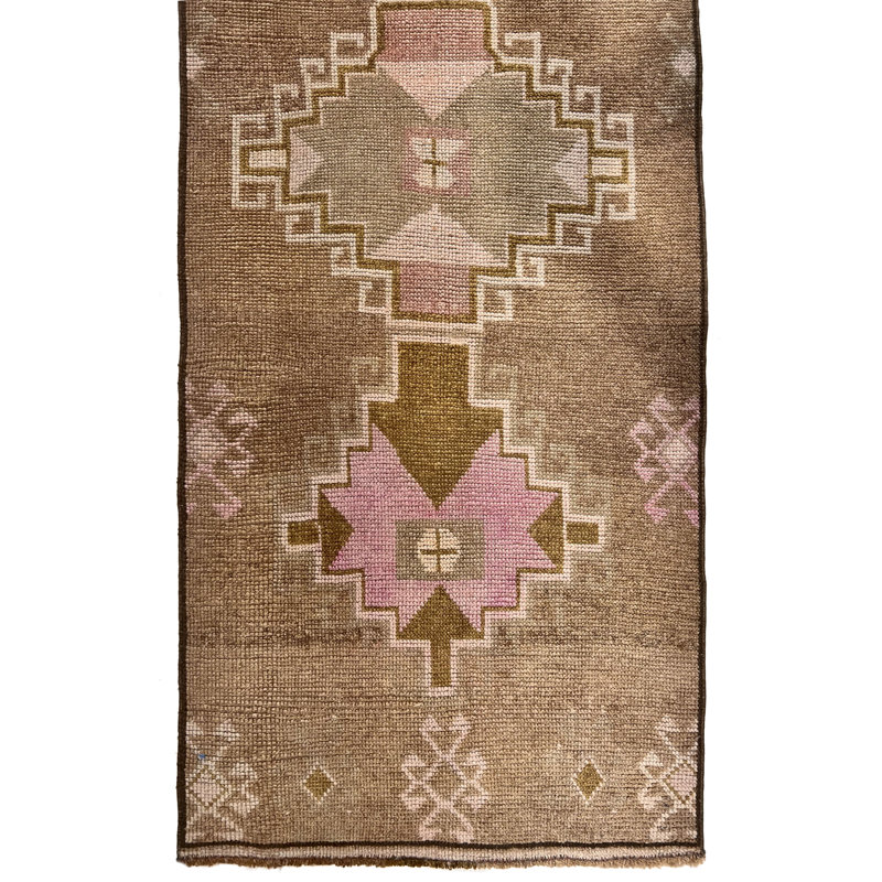 One-of-a-Kind 2'7 X 12'1 Hand Knotted Area Rug