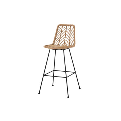 Counter Stool with Metal Frame