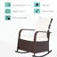 Chaise de patio inclinable avec dossier en PE, dossier et repose-pieds réglables, coussins moelleux pour l'extérieur, chaise beige, coussin, véranda