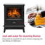 Dimplex Bayport Optimyst Water Vapour Technology Electric Stove Fire, Black, 44 cm W 