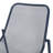 Stackable Chairs Pair , Matte Navy Blue Iron Proficiency, Handcrafted Details Installed, 26" X 22.68" 26", Seat 18" 19.5" 12.5 Collection, Workmanship, Deployed,