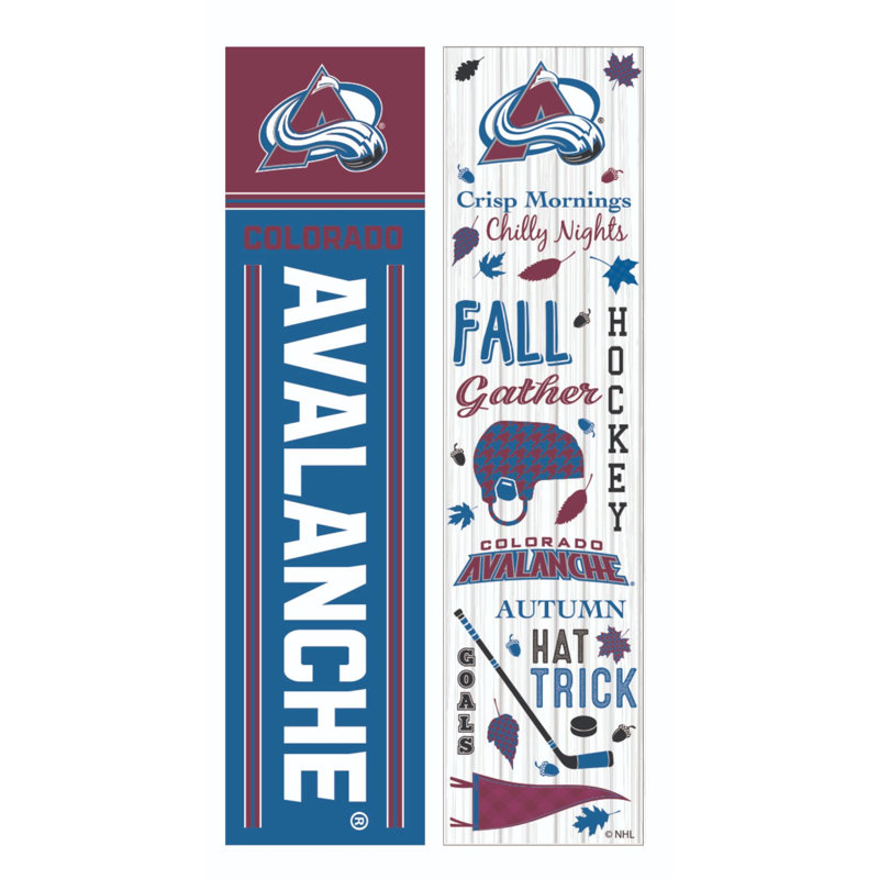 Chaise inclinée double face Jarrit Conda NHL, Colorado Avalanche