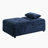Alaisia 45.5" Modern & Contemporary Storage Bench with Velvet Fabric Upholstery, Adjustable Top, Pull-Out Ottoman-1553811094