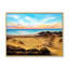 Golden Beach Horizon Landscape - impression nautique et côtière sur bois-2114164539-2114164543