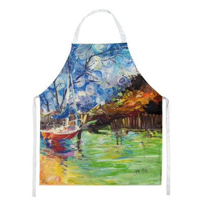 No Pattern Bib Apron