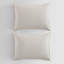 Calvin Klein Washed Percale Cotton Solid Comforter Set-1278333972-1278333973