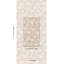 Kantha Embroidered Flower Sisal Wallpaper