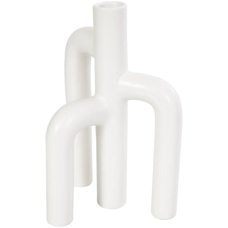 Mable 9.9'' Dolomite Table Vase