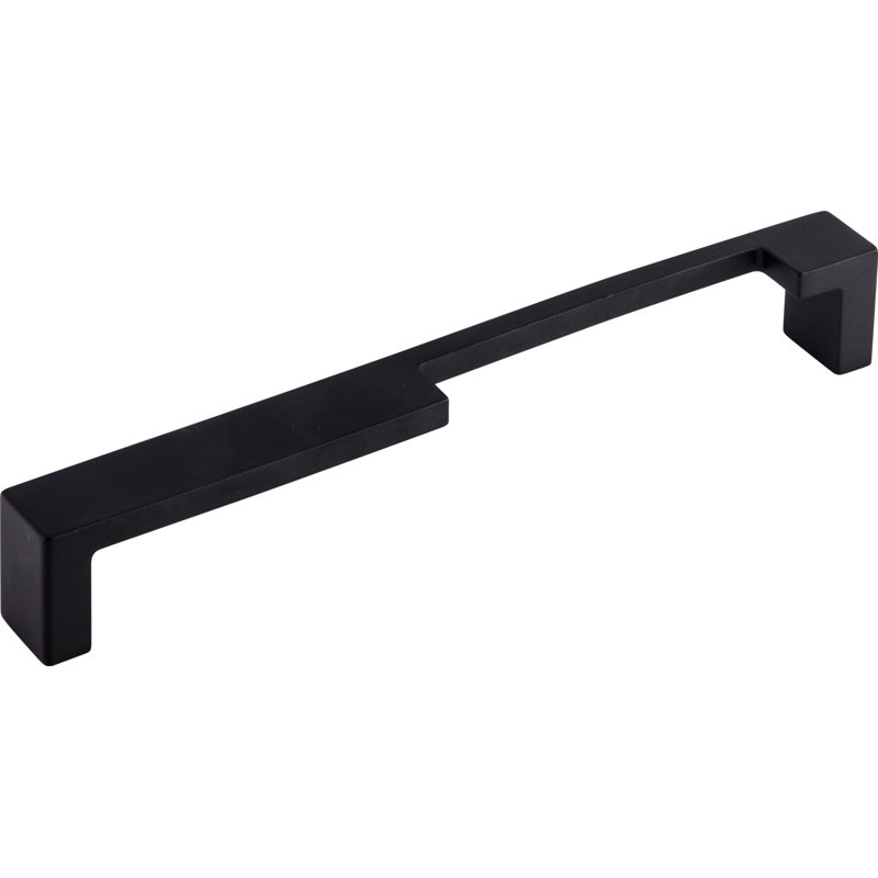 Modern Metro Bar Pull, Black, 7" Center to Center