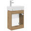 Single Bathroom Vanity with Ceramic Basin-1750521408