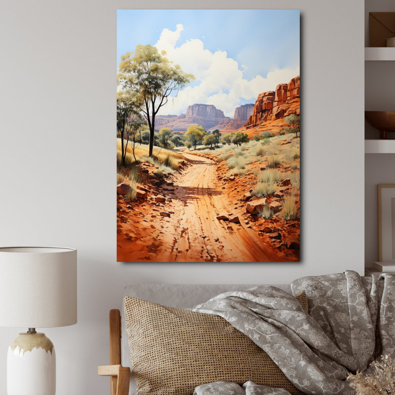 Australie, Kata Tjuta, magie - impression, H 40 po x l 30 po x P 1,5 po, Toile tendue