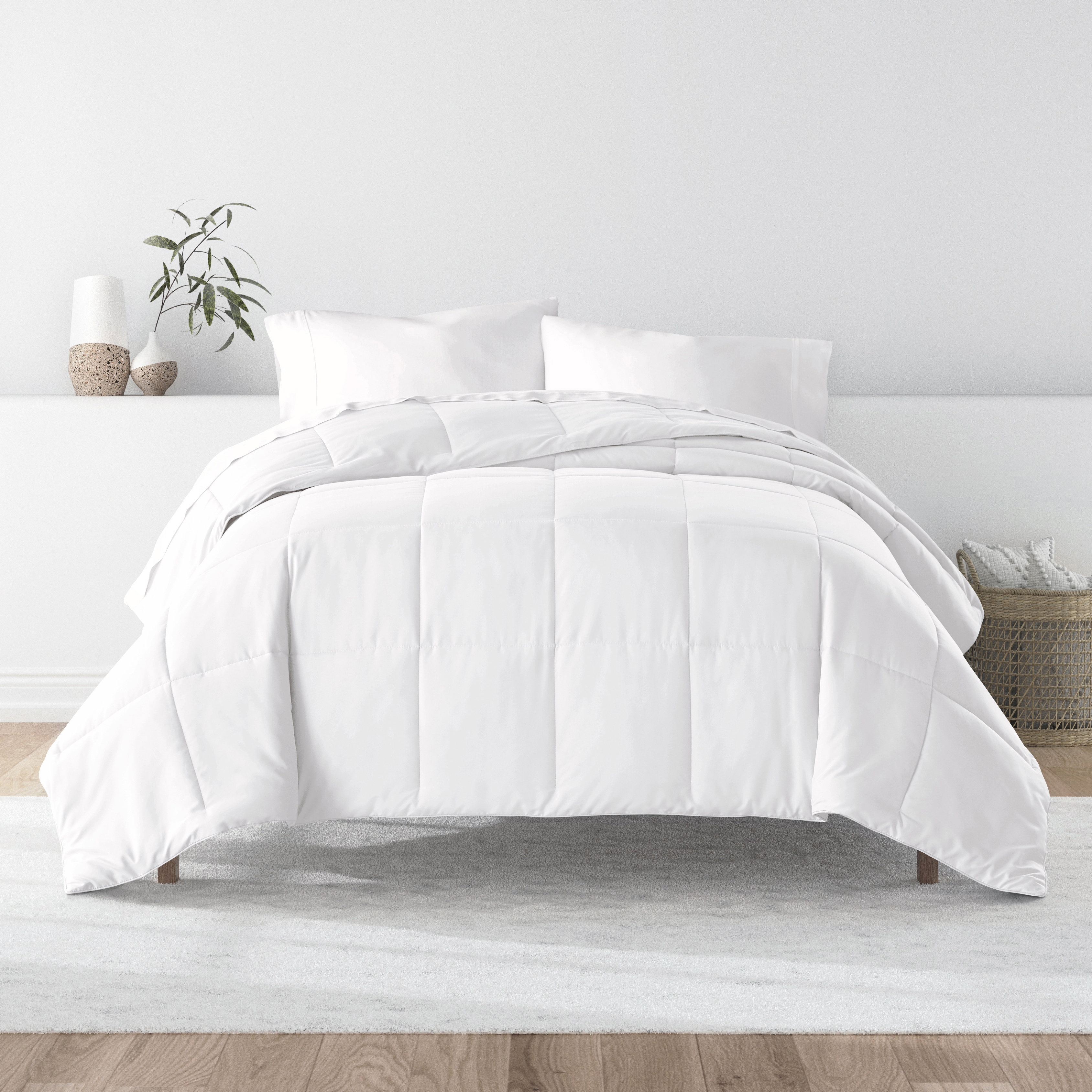 The Twillery Co.® All Season Down Alternative White Comforter & Reviews | Wayfair