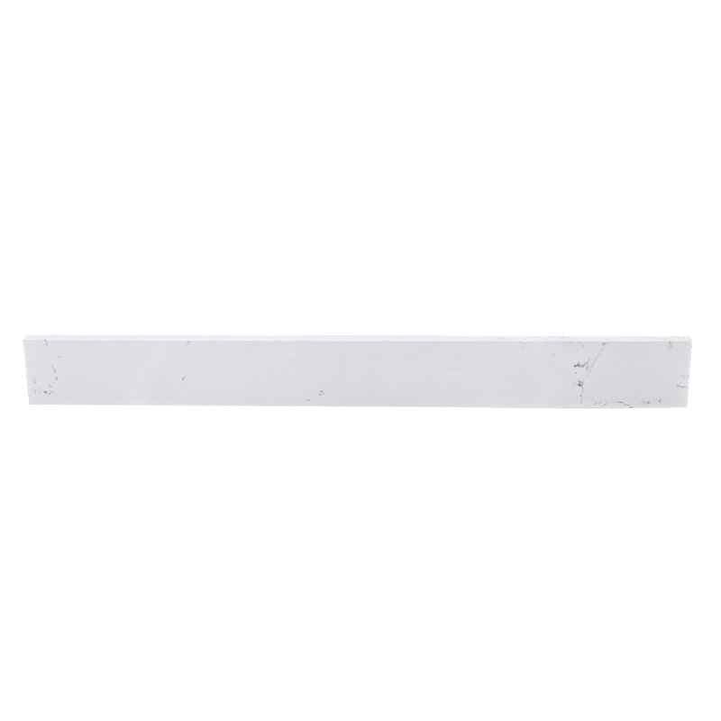 Engineered Stone Backsplash In Carrara White(48 inch)