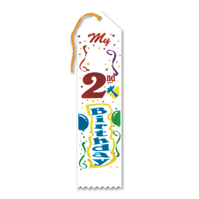 Ruban «My» 2nd Birthday Award