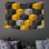 Tapisserie murale Hexagons - Décoration murale géométrique