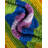 Ebern Designs Hand Braided Rainbow Wool Rug-959169984