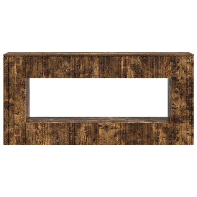 Console Table, Smoked Oak
