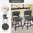 26" Solid Wood Swivel Counter Stool-1225213673-1225213667