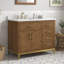 Meuble-lavabo simple 42 po Eris en Macchiato