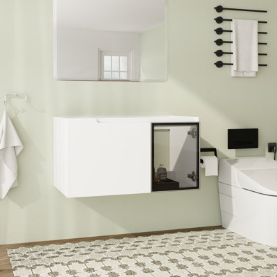 Iveron 36'' Single Bathroom Vanity Base Only