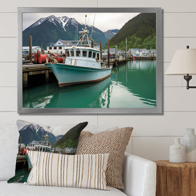 Alaska, ville de pêche de Seward
