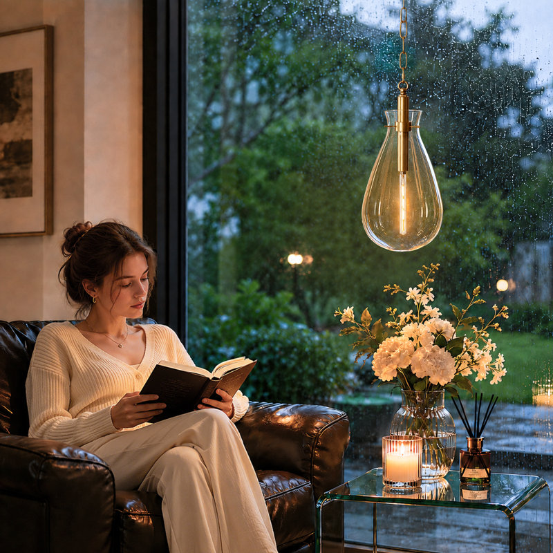 Brass Pendant Light