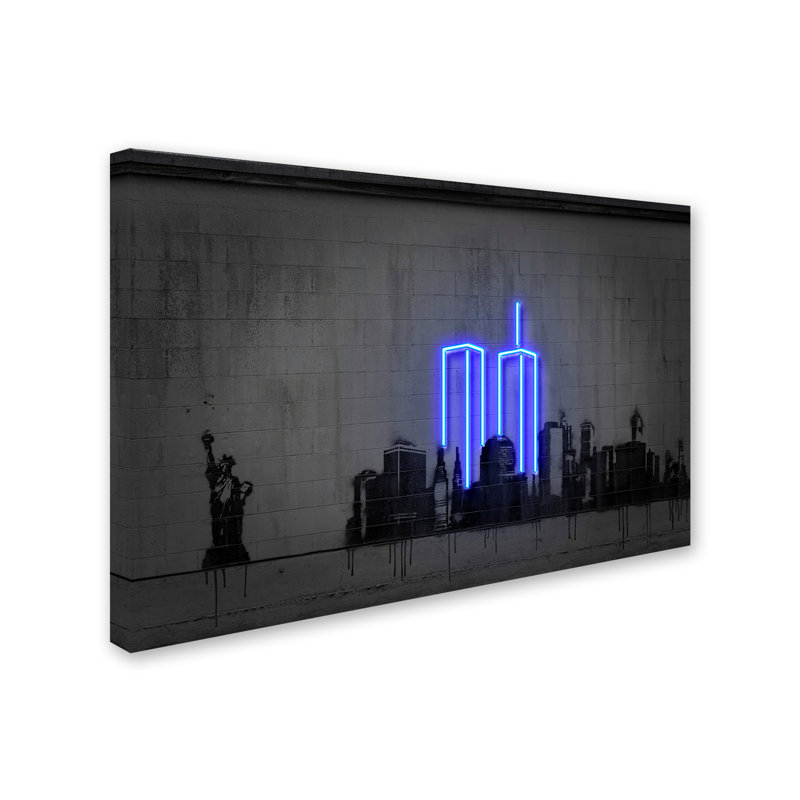 Magar Magar «New York», reproduction d'impression sur toile tendue, H 22 po x l 32 po