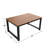 Townsend Metal Outdoor Coffee Table , 23.6'' in. W 35.4'' in. D-554677465