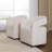 Modern Dining Chairs Upholstered Dining Room Chairs Accent Chairs With Casters For Dining Room Living Room Set of 2-1678307107