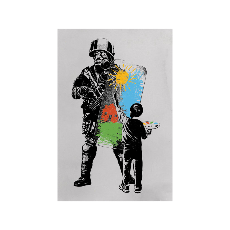 Turmoil by Rob Dobi - Print on Canvas, 20.32 cm H x 30.48 cm W, No Frame