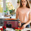 Mijoteuse programmable HomeCookin 7 pte - rouge-87213345-88793419