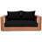 Gazel 63'' Wide Teak Loveseat with Cushions-86504255