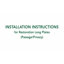 Victorian Plate with Crystal Black Door Knob-1760154239-1760153984
