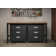 Sibley 72" W Butcher Block Top Workbench with 2 Mobile Garage Cabinets