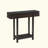 Entryway Hallway Console Table With One Drawer One Shelf Wooden Leg Frame Handleless Design