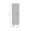 Garde-manger rectangulaire Halifax 2 portes garde-manger blanc-17154768
