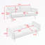 Canapé-lit convertible double 72,4 po Modern-86846918