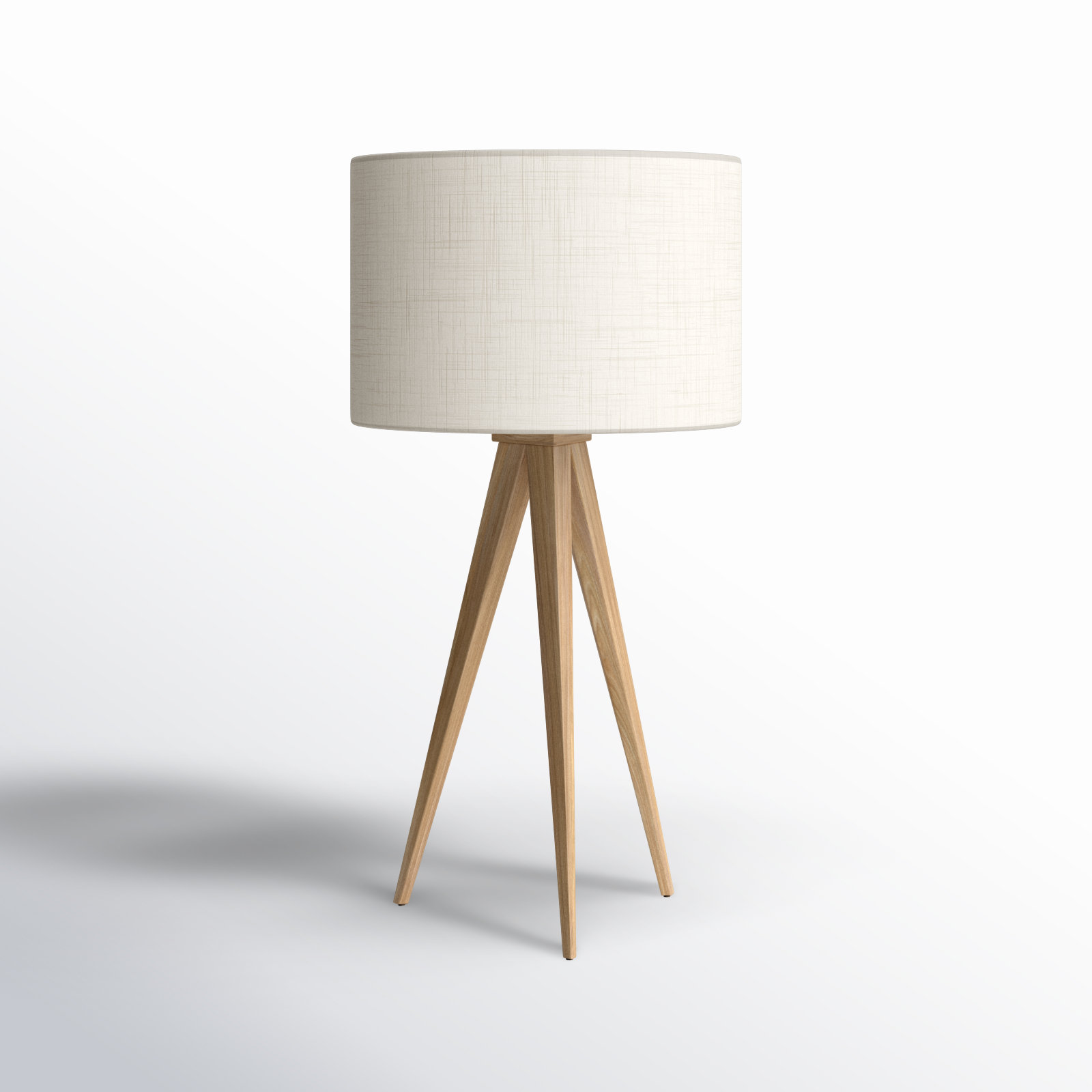 Cas Wood Tripod Lamp