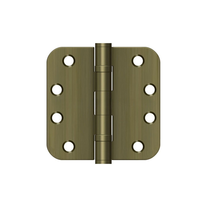 Steel Hinge, Antique Brass, Steel