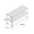 Piersten 49.75'' Solid Wood Top Console Table