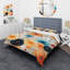 Ensemble de housse de couette orange et bleu Fireworks Magic - Fireworks-101241569