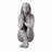 Thinking Lady Sculpture Resin Garden Statue